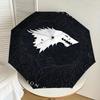 1pc GAME OF THRONES SEASON ONE Folding umbrella automatic open/close, 8-Rib Durable Frame, Compact Folding Design, Ideal Birthday1107L