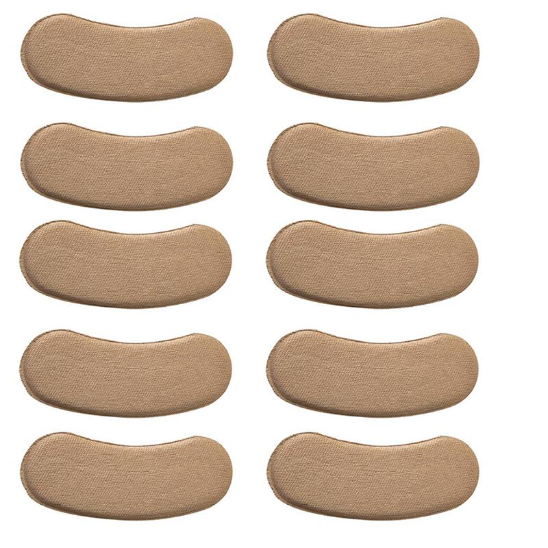 10 шт. женские стельки для обуви с высоким каблуком, регулируемые по размеру, клейкие накладки на каблуки, подкладки, ручки, защитные наклейки, обезболивающие вставки для ног