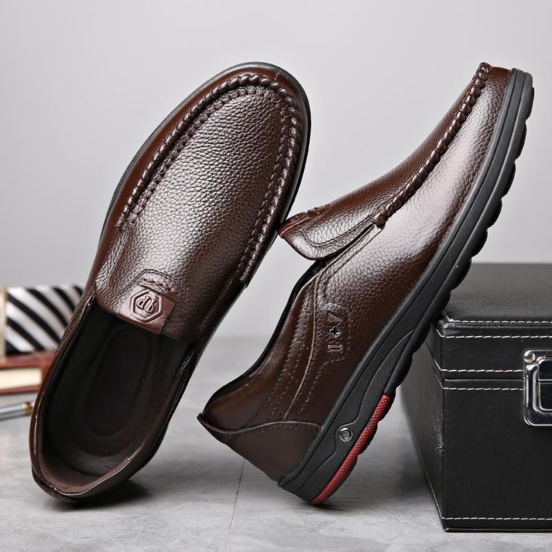 Men Loafers for Business and Leisure Comfortable Breathable Non Slip Wear Resistant Men Shoes