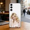 Emma Stone Phone Case For Samsung Galaxy A73,A72,A71,A70,A53,A52,A51,Soft Silicone Black Cover