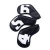 Dustproof Covers 4-9 ASPX Golf Iron Covers Protective Cover Golf Club Head Covers Golf Wedge Cover