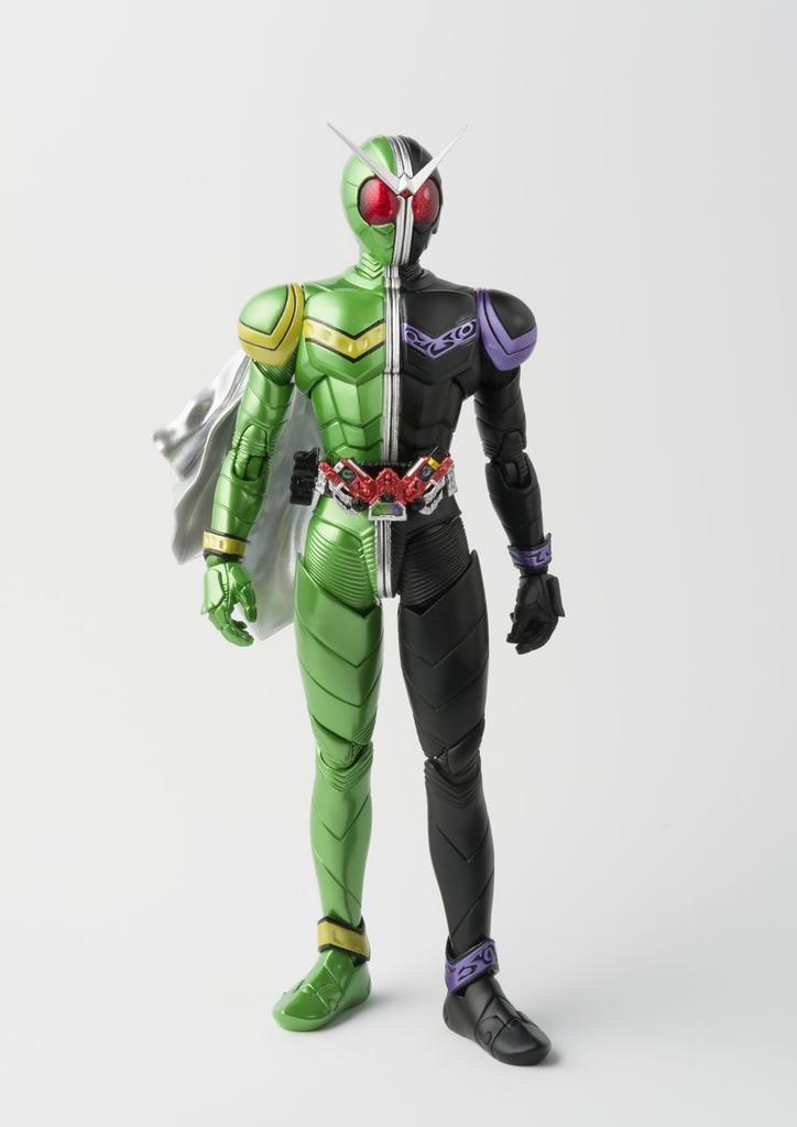 TAMASHII NATIONS Kamen Rider W Cyclone Joker 145мм раскрашенная подвижная фигурка S.H.Figuarts (Синкочо Сейхо) приблизительно. ПВХ и АБС