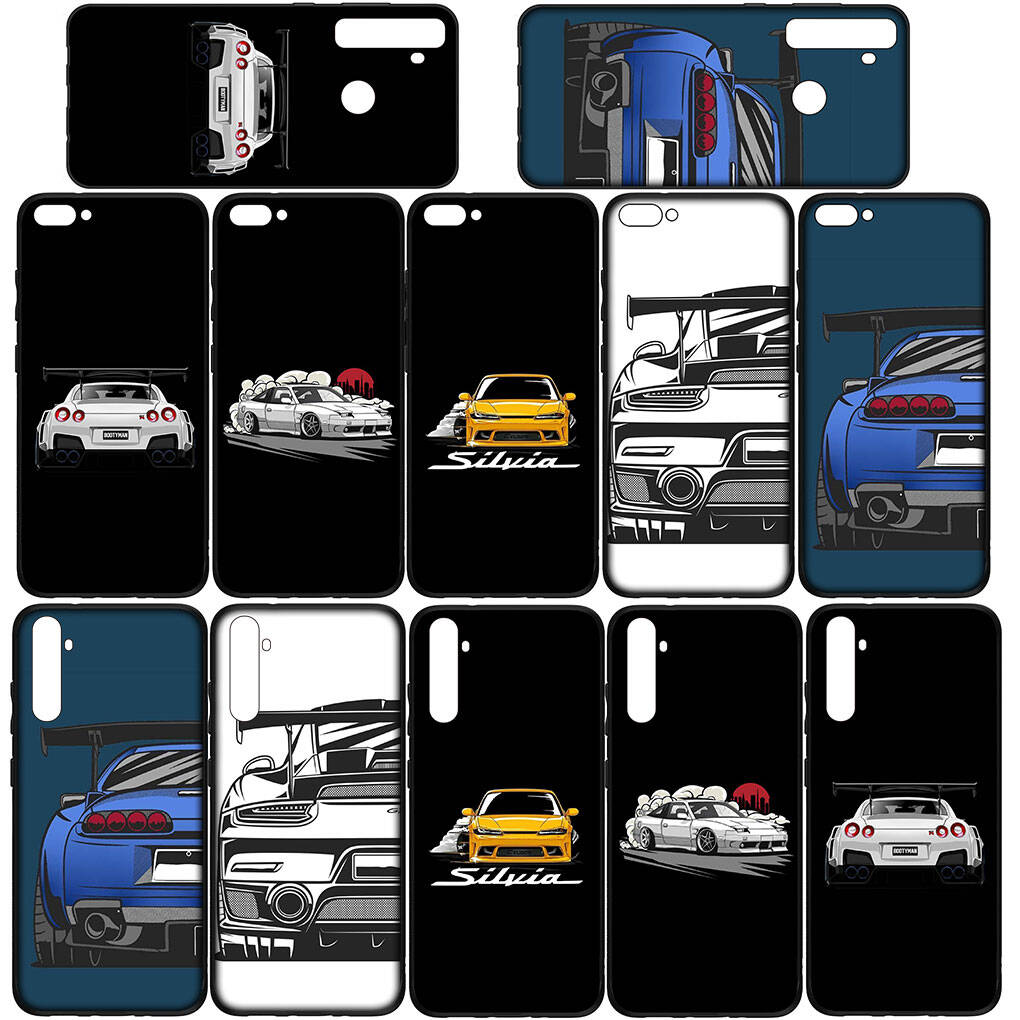 Phone Case for iPhone 17 16 15 Plus 16E Huawei P30 P20 Lite Y9 Redmi Note 14 12 11 13 Pro Max OPPO A60 A80 A40 A18 A38 Comics Supercar Super Car Cover
