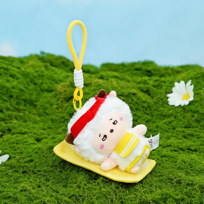 And Pleasant Goat Bigbig Wolf Plush Toy Dolls Key Chain Bag Gifts Decoration