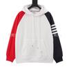 2026 Mens Womens Relaxed Fit Ribbed Collar Short Sleeve T-Shirt With 4-Stripe Woven Design