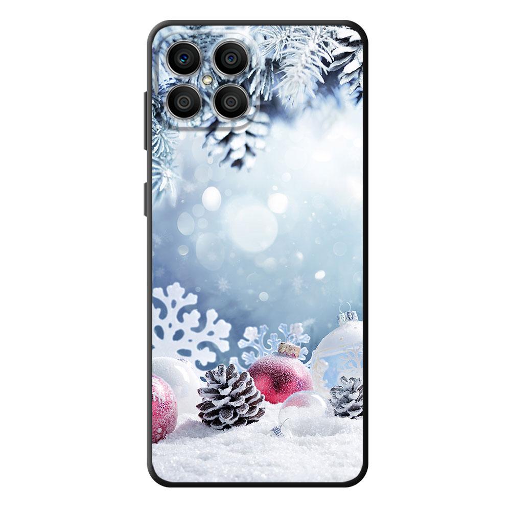 Мягкий чехол из ТПУ с Рождеством, снегом и зимой для Xiaomi Mi 9 SE A2 Lite 11 Lite 10S 12 10 5G 9T 10T 11T Note 10 Pro 12X Bag