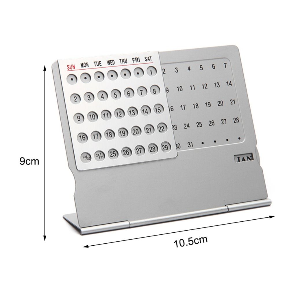 School Office Supplies Schedule Planner Desktop Calendar Yearly Calendar Perpetual Calendar