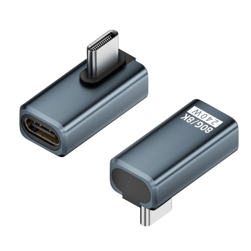Адаптер USB Type-C 240 Вт 80 Гбит/с 8K@60 Гц для устройств Thunderbolt 4/5 для эффективной передачи данных