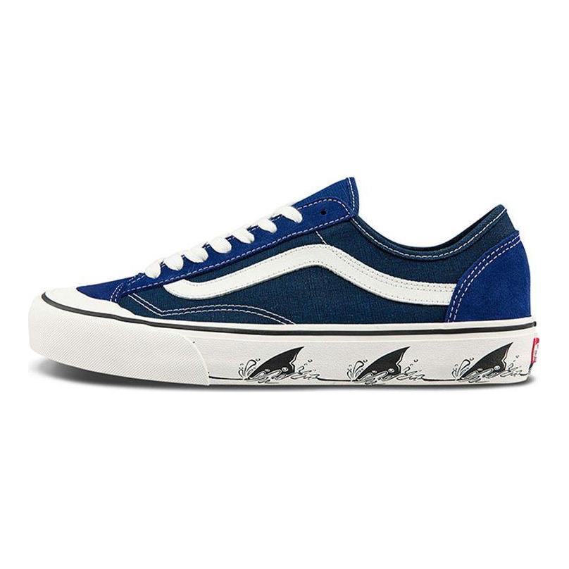 Vans Кроссовки унисекс Style 36 Decon SF Shark Fin — соленые, темно-синие с пионовидным зефиром VN0A5HYRA6F