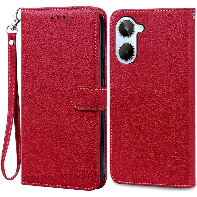 Для Realme 10 Чехол Мягкий Силиконовый Кошелек Флип Кожаный Чехол Для Realme 10 4G Чехол Телефон Задняя Крышка Для Realme10 Coque Fundas
