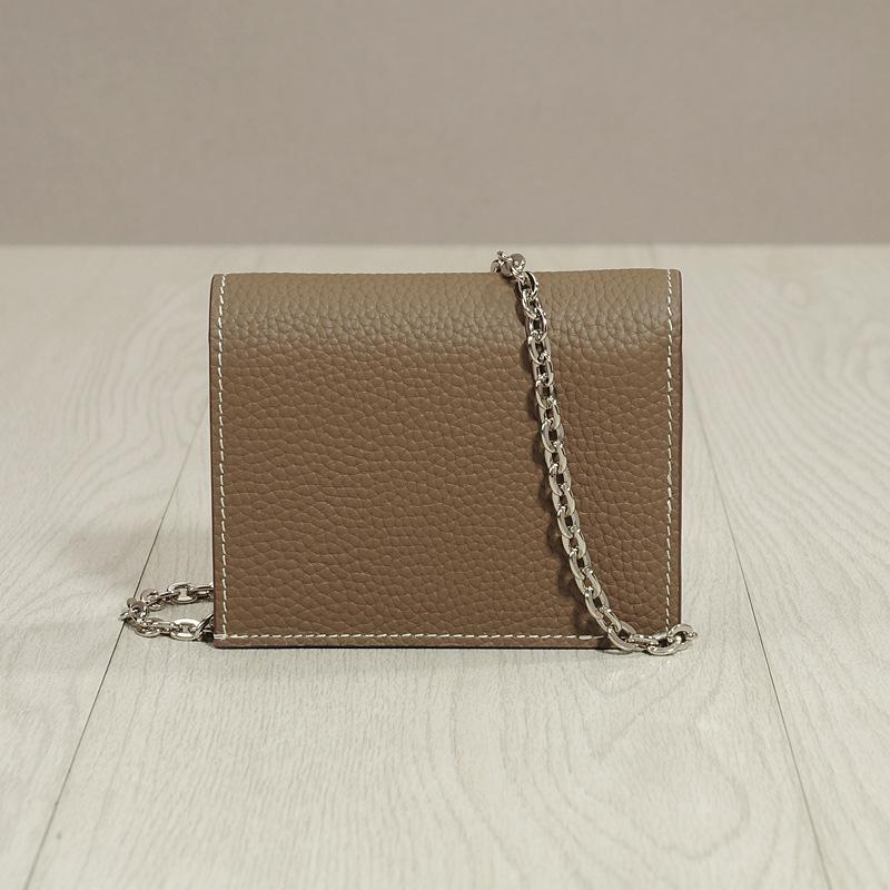 Маленькая женская сумка 2025 года, новая женская мини-сумка через плечо с цепочкой в виде свиного носа, мини-сумка для карт, кошелек Zero, маленькая женская модная сумка