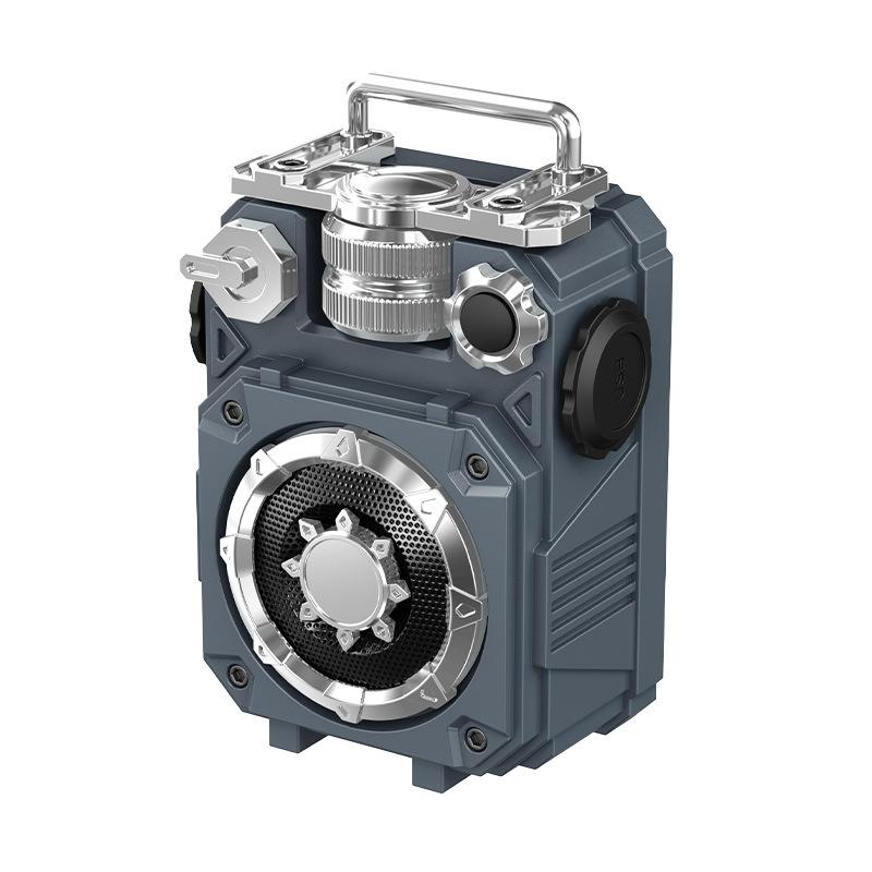 Мини-динамик Bluetooth в стиле Mecha, портативный сабвуфер, креативный супербас, вставка карты TF, крутой музыкальный плеер, беспроводной звуковой ящик