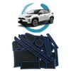 Ruiya и Новый Toyota Yaris Cross 2024 Резиновые Внутренние Резиновые Yaris Cross Yaris Cross Внутренний Карман 17 Шумоподавление Индивидуальные Детали [Для 2024.1 и позже] Нескользящие