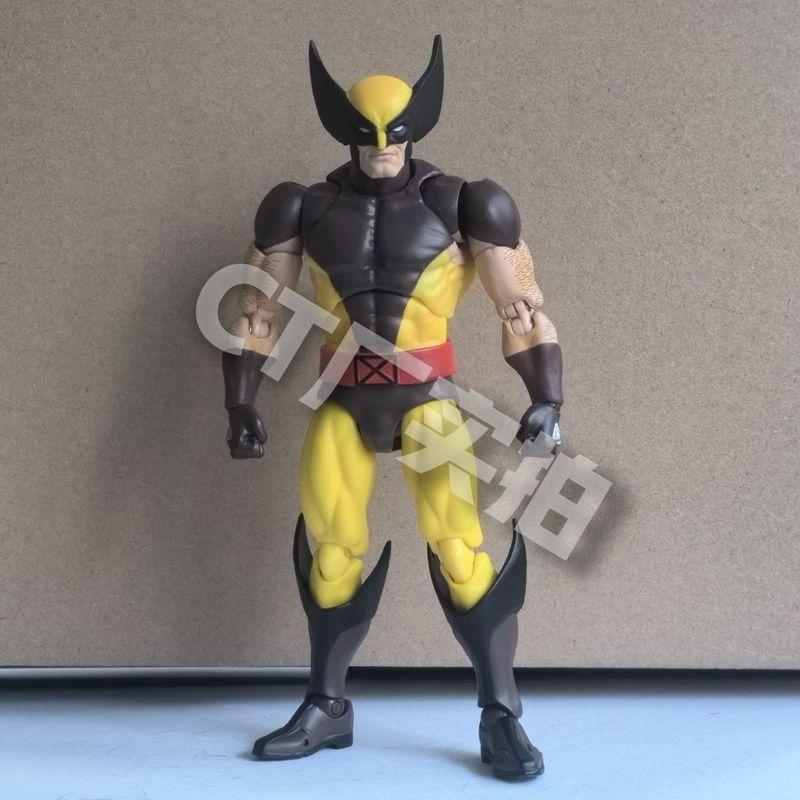 В наличии Ct Toys Росомаха Mafex 138 Коричневая Фигурка 096 Синяя Комикс Вер Желтая Люди Икс Аниме Фигурка Действия Фигурка Пользовательские Подарки Игрушка