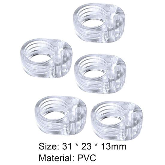 5 шт. эффективная пробка для дверной ручки длительный срок службы предотвращает появление царапин компактная специальная защита для стен офиса