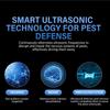 2026 Новый ультразвуковой отпугиватель вредителей с тремя регулируемыми режимами частоты Многофункциональное устройство для отпугивания комаров, насекомых и грызунов для использования в помещении