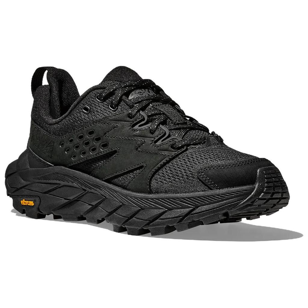 HOKA One One Anacapa Breeze Нескользящие износостойкие низкие походные ботинки Женские Черные 1127921-BBLC