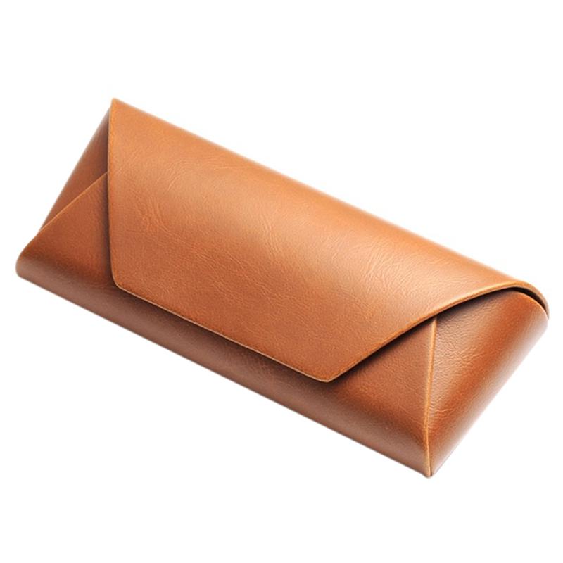 Кожаный футляр для очков Кожаный футляр для солнцезащитных очков для женщин Чехол для очков Солнцезащитное стекло