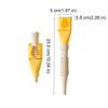 2PCS Wide-mouth Extendable Kitchen Funnel Telescopic Hose Sauce Dispensing Funnel  Home