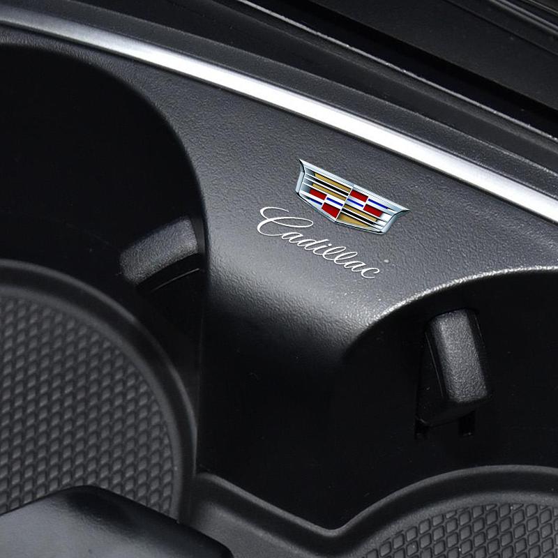 Car Interior Steering Wheel Dashboard Central Stickers Badge for Cadillac ATS BLS CT4 CT5 CTS EXT ESCALADE SRX XT4 SLR XTS