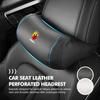 Car Seat Headrest Neck Pillow Support Protector Cushion For Abarth FIAT 500 Ducato Stilo Palio UNO Astra Bravo Tipo WO1