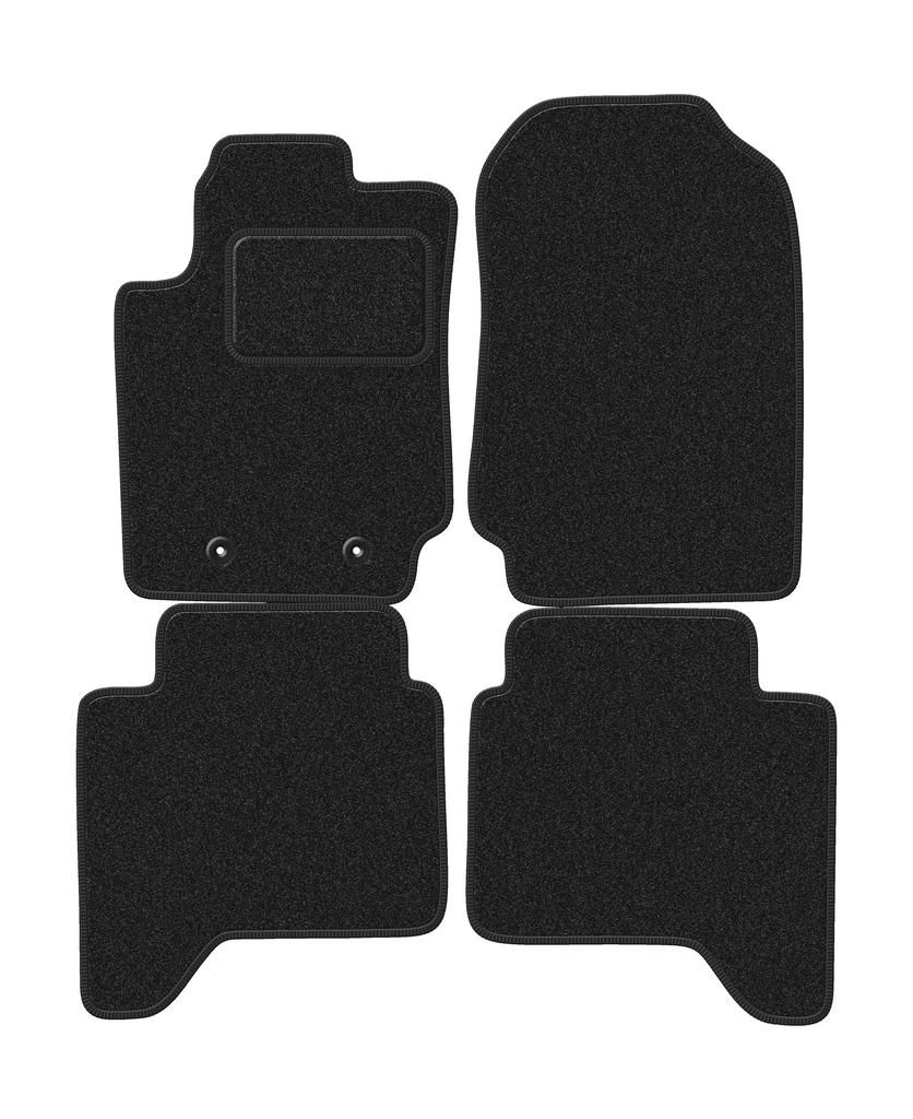 Dywaniki samochodowe welurowe do: Ford Ranger MK5 FL pickup (2015-2022) anthra