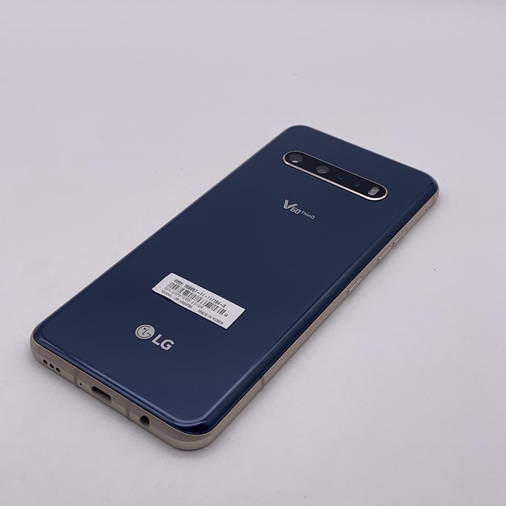 Восстановленный Оригинальный LG V60 ThinQ 5G 8 ГБ ОЗУ 128 ГБ ПЗУ Мобильный телефон с одной/двумя SIM-картами