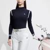 Новый трикотаж серии FILA Golf для женщин, цвет «Легендарный синий» A11W415402F-NV