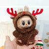 Labubu Pendant Christmas Cloak Baby Clothes Labubu Biscuit Man Sweater Christmas Hat
