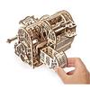 UGEARS 3D Puzzles Wooden Box - DIY Cash Register with Money Box - Exclusive Wooden Model Kits for Adults To Build