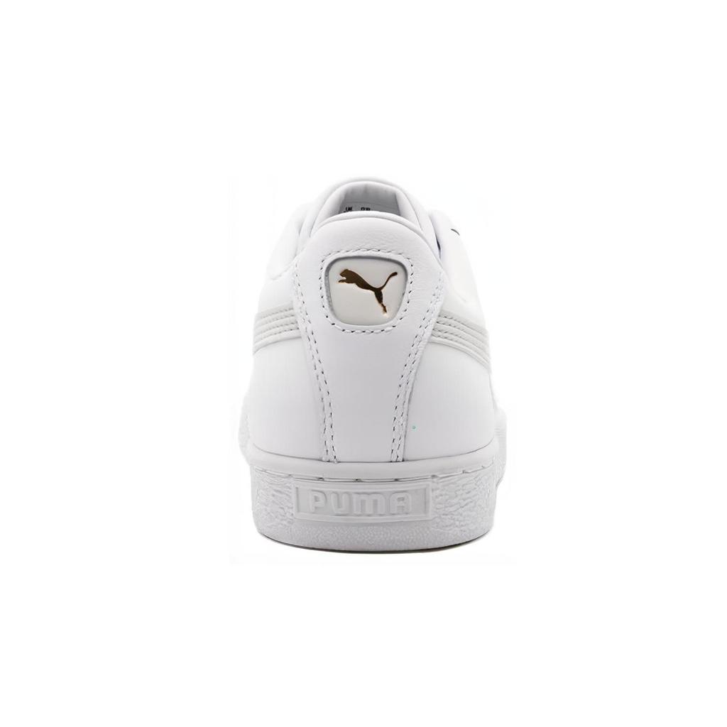 Puma Basket Classic Xxi Тканевые Минималистичные Повседневные Низкие Кроссовки Унисекс Белый 374923-06