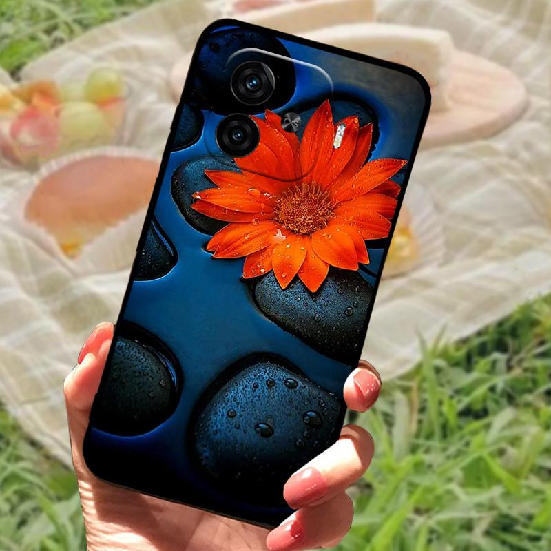 Для VIVO iQOO Z9 Turbo 5G Чехол Роскошная Мода Красивая Силиконовая Задняя Крышка Телефона Для IQOO Z9 5G Чехлы Защитный Чехол Capas