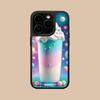 Чехол для мобильного телефона Молочный коктейль Мороженое для iPhone 17 16 15 14 13 12 11 Air Pro Max Plus Матовая поверхность Цветная крышка Роскошный Красивый