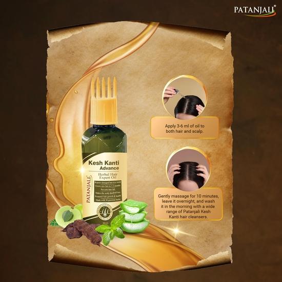 Patanjali Масло Kesh kanti Herbal Hair Expert Oil 100 мл - Упаковка из 1 шт.