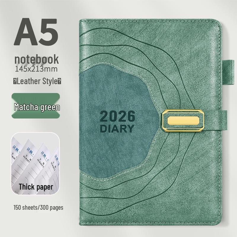 Премиальный блокнот с гравировкой 2026 – Идеально подходит для студентов и коллег, Прекрасно подходит в качестве рабочего дневника или подарка