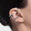 Snake-Shaped Ear Cuff: High-End, No Piercing, Japanese & Korean Style Ear Clip Jewelry for Women
