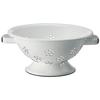 Nodahoro Enamel Colander, Heat-Resistant, Drainer, Strainer, Bowl, Made In Japan, White, CD-23W