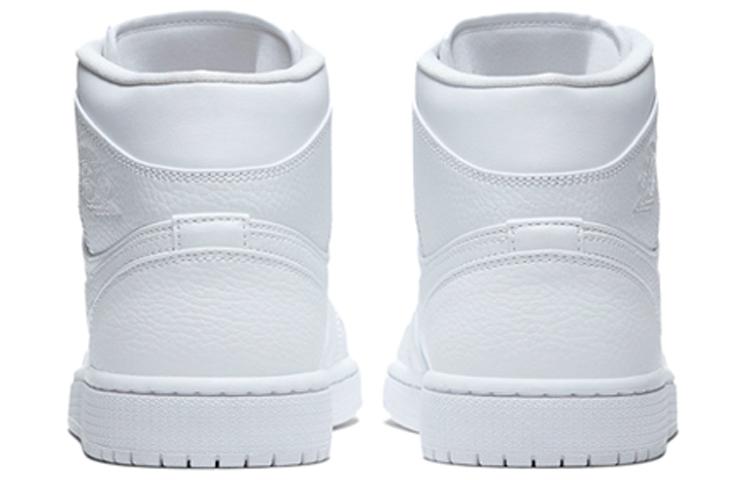 Air Jordan 1 Mid 'Triple White 2020' 554724-130