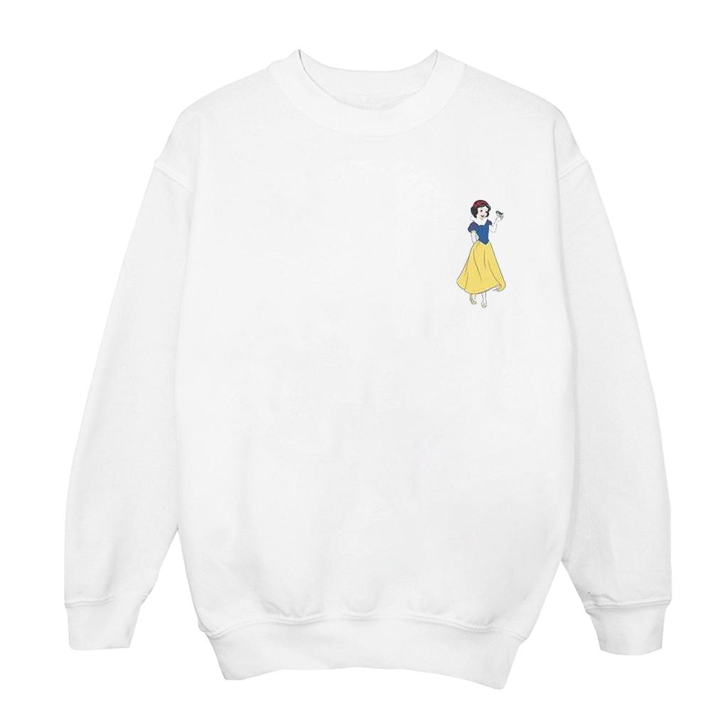 Disney Princess Mens Snow White Chest Sweatshirt