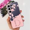 Case For Samsung Galaxy S24 Ultra S24+ S24 2024 Fashion Flower Letter Soft Silicone TPU Bumper For Samsung S24 Plus S 24 24Ultra