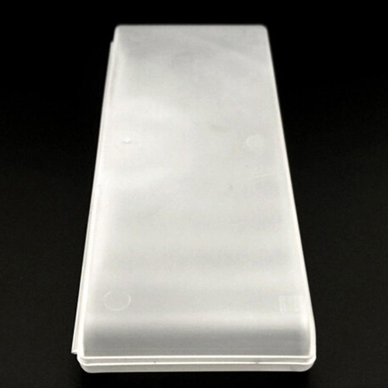 Portable Plastic Battery Case Cover Holder Storage Box For 10Pcs Aa Batteries