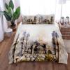 Egyptian Horus Ethnic Duvet Cover Set UK Single Double Queen King US Twin Full King Size Bed Linen Set