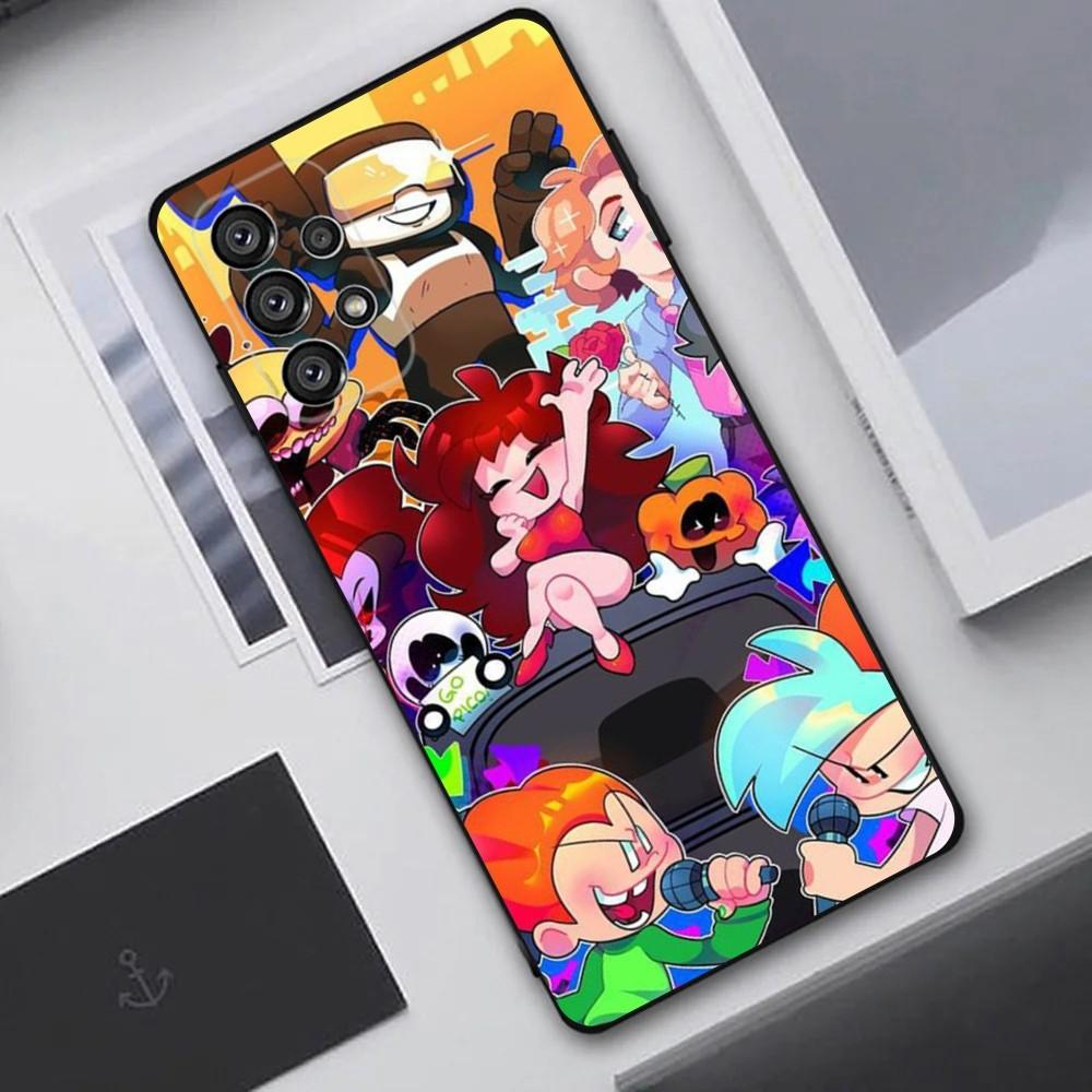 Чехол для телефона Friday N-Night Funkin для Samsung Galaxy A20, A21s, A22, A31, A32, A52, A53, A72, 73, A80, A91, мягкий черный чехол