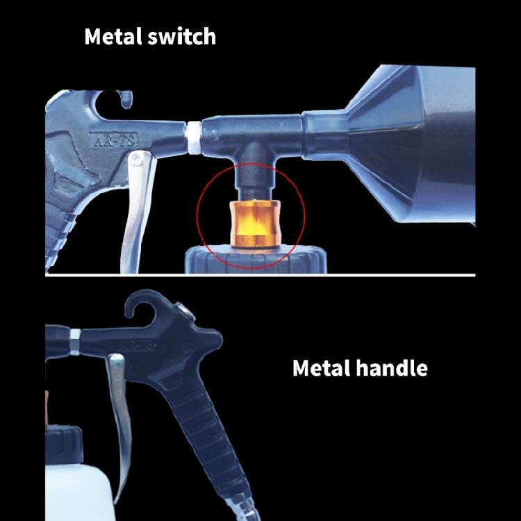 Rust Proof Foam Sprayer Guns 1L Leak Proof Seal Enhanced Foam Retention For Auto Motorcycle Truck Cleaning Applications