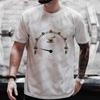 S5XL Mens Brand T Shirt Clothing Oversized Men Street Tshirt Coffee Fuel Gauge Indicator Print Graphic T Shirt