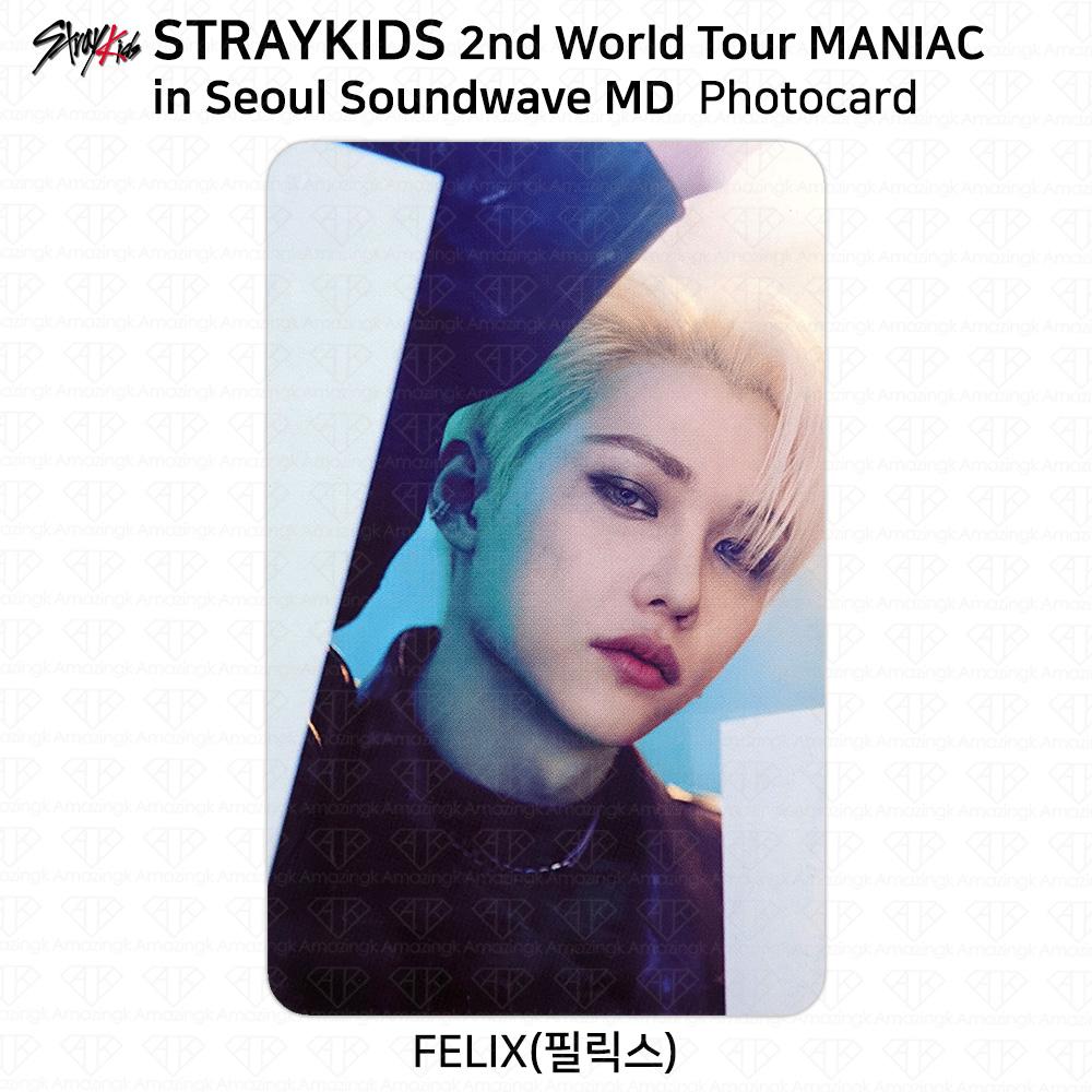 Stray Kids 2-й мировой тур MANIAC в Сеуле Фотокарточка Polaroid KPOP K-POP