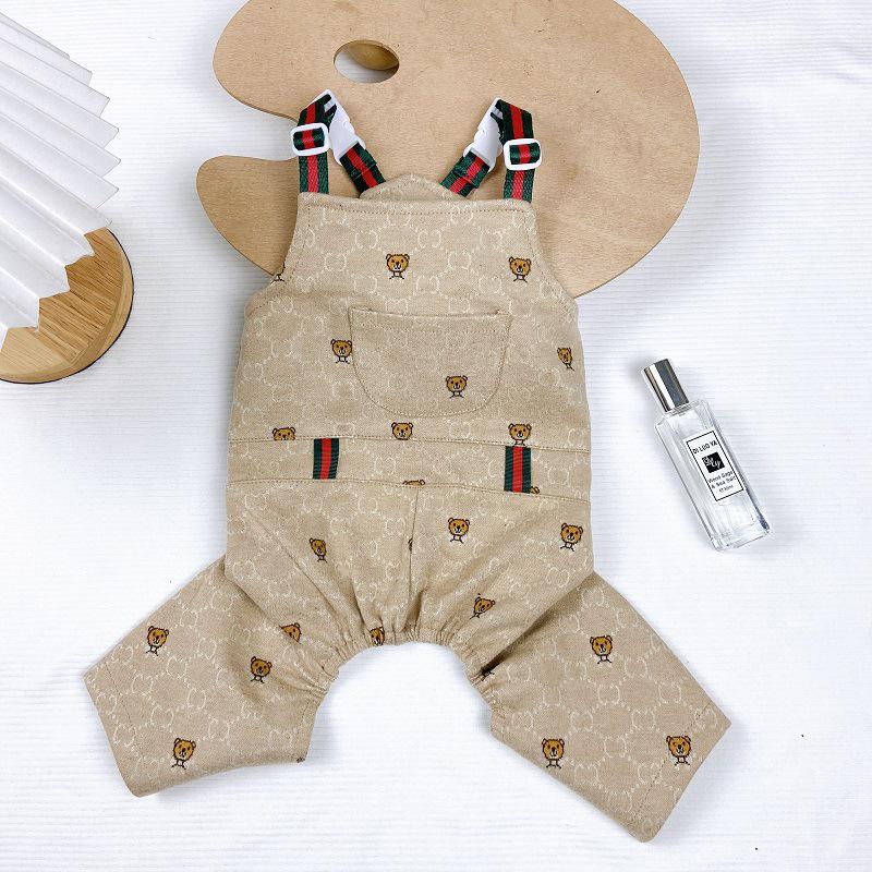 Autumn/Winter Trendy Dog Overalls for Teddy & Schnauzer