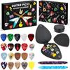 Advent Calendars 2025, Guitar Player Christmas Countdown Calendar With 22 Picks And Pick Holder, Bass Ukulele Music Lover Gift