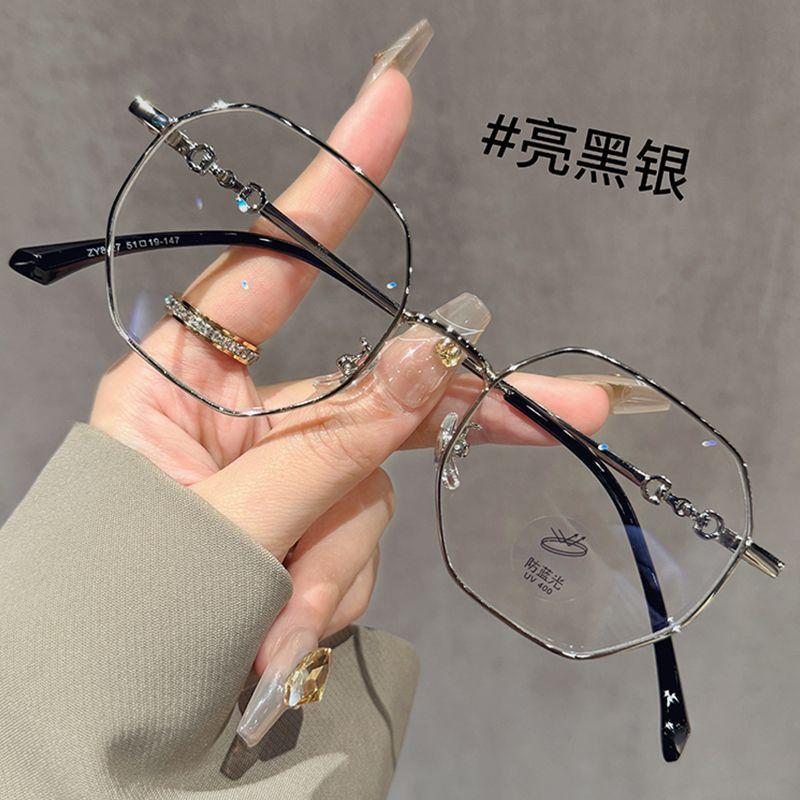 Luxury Myopia Glasses Minus Sight Eyewear Women'S Anti-Blue Myopia Glasses Vintage Color Changing Diopter Eyeglasses