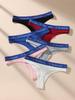 6Pcs Women Thongs Low Waist Sexy Panties Girls Briefs Cotton G-String Breathable Underwear Ladies Panty Female Lingerie